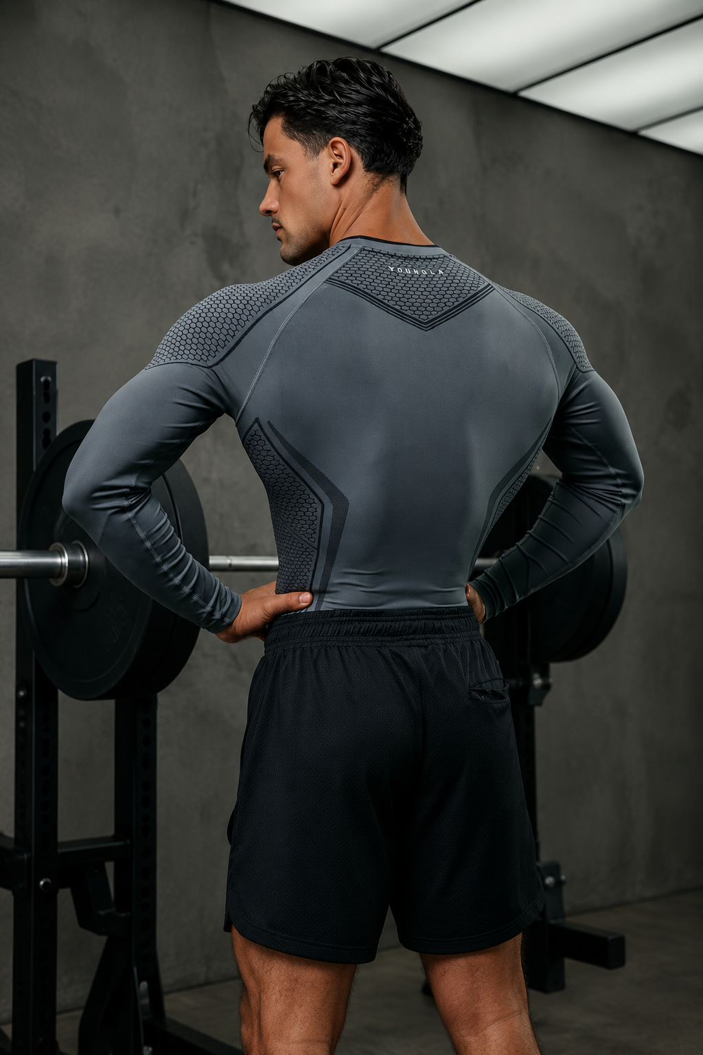 YLA Batman Compression Longsleeves